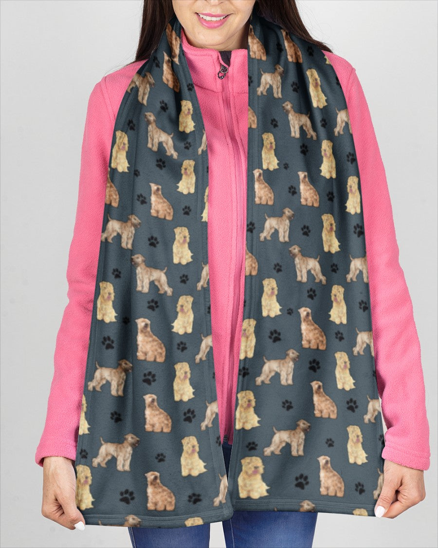 Soft Coated Wheaten Terrier-Paw Dog Scarf