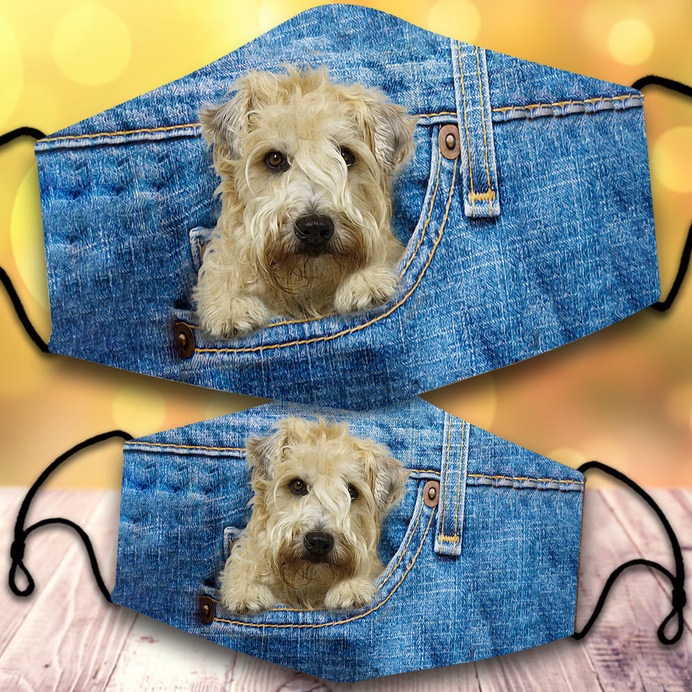 Soft Coated Wheaten Terrier-In Pocket-Veil