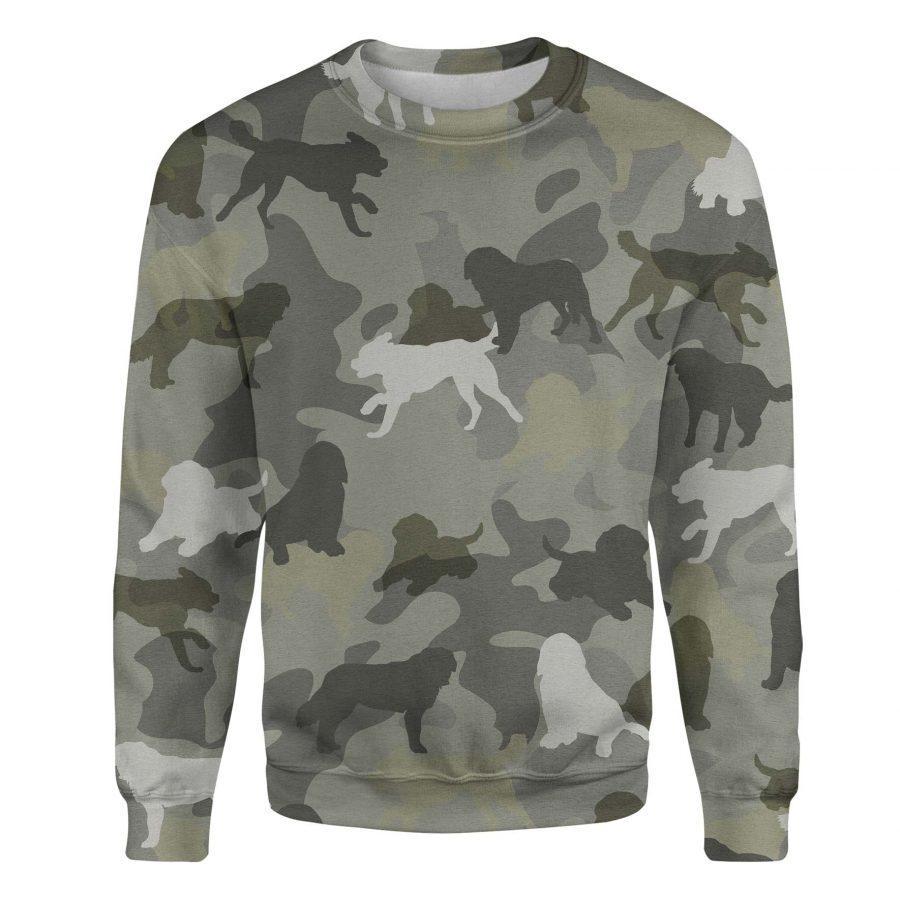 St Bernard - Camo - Premium Sweatshirt