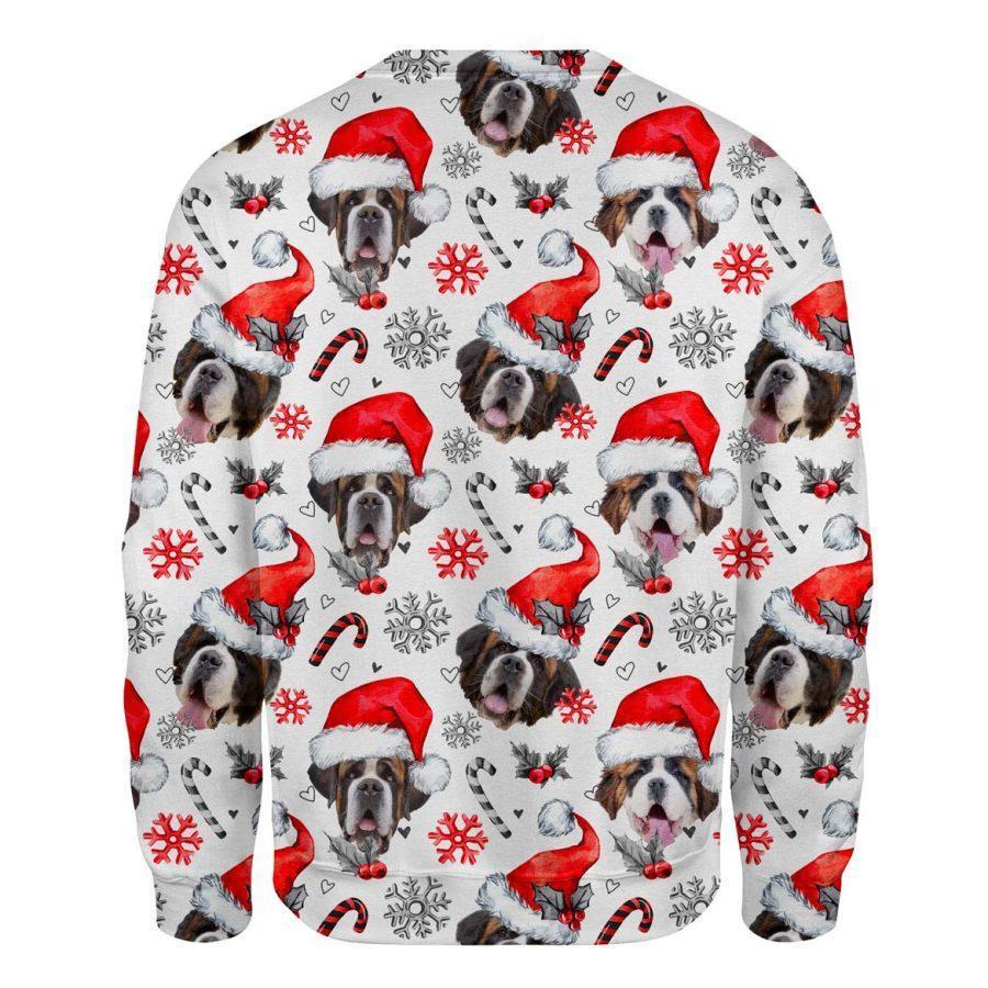 St Bernard - Xmas Decor - Premium Sweatshirt
