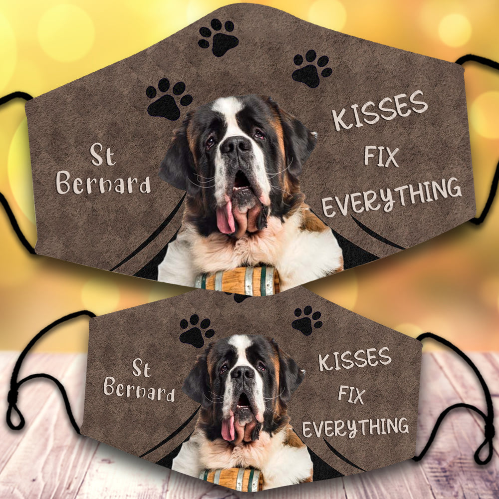 St Bernard-Kisses Fix Everything-Veil