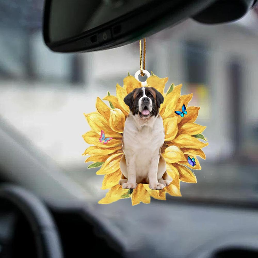 St Bernard-The Sunshine-Two Sided Ornament