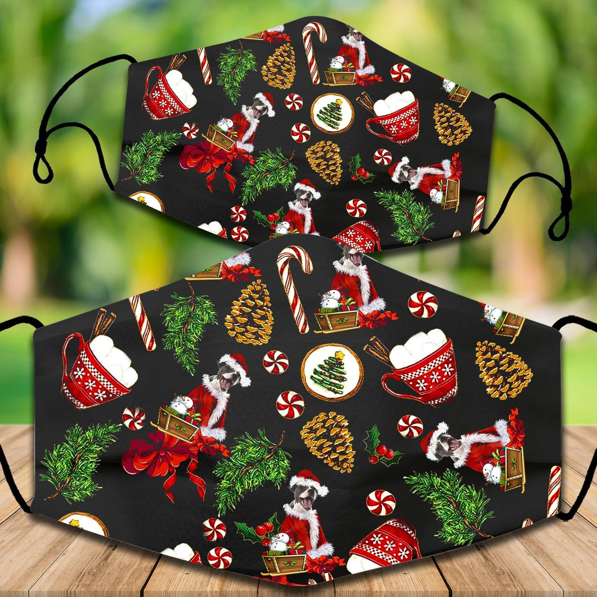 Staffordshire Bull Terrier Christmas Veil