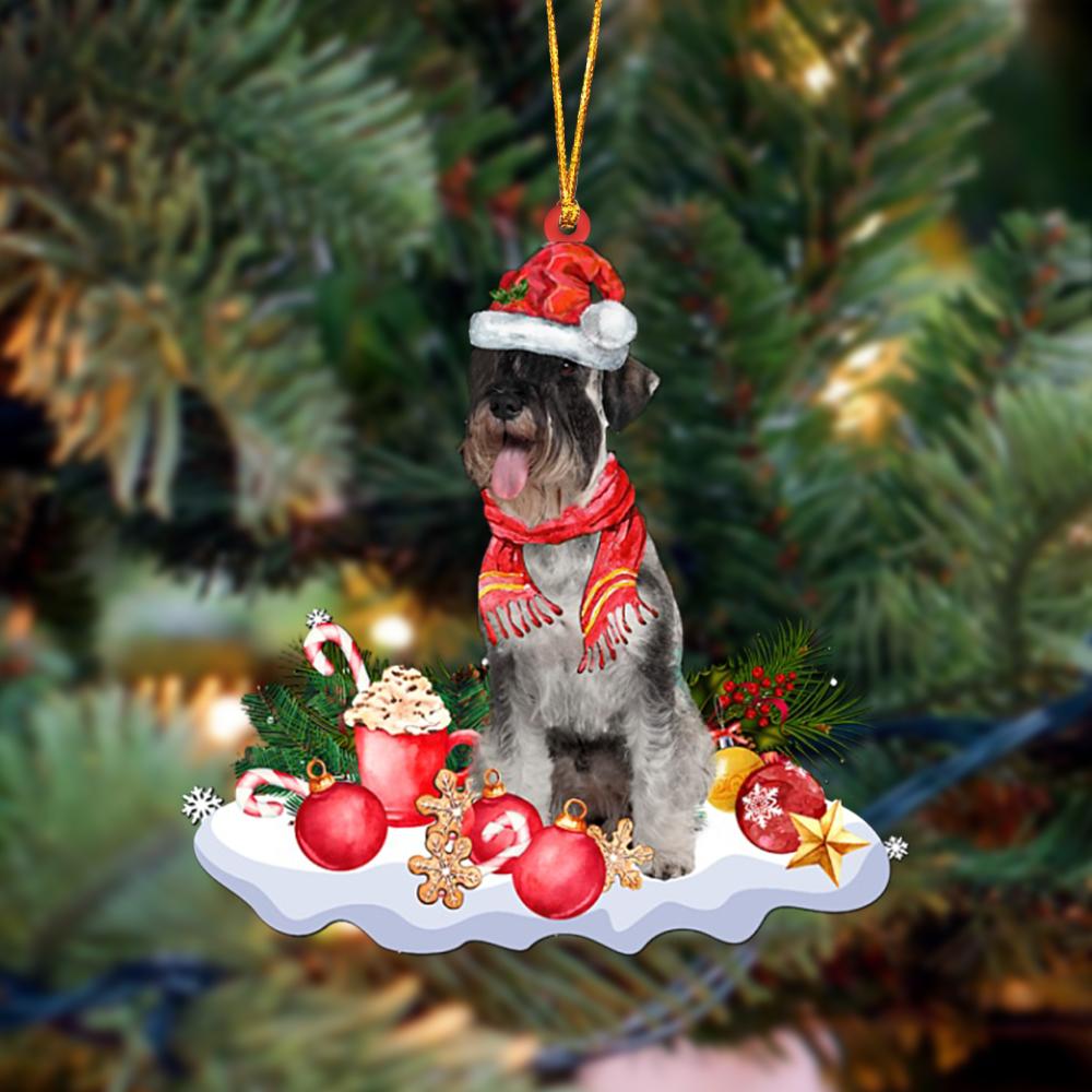 Standard Schnauzer-Better Christmas Hanging Ornament
