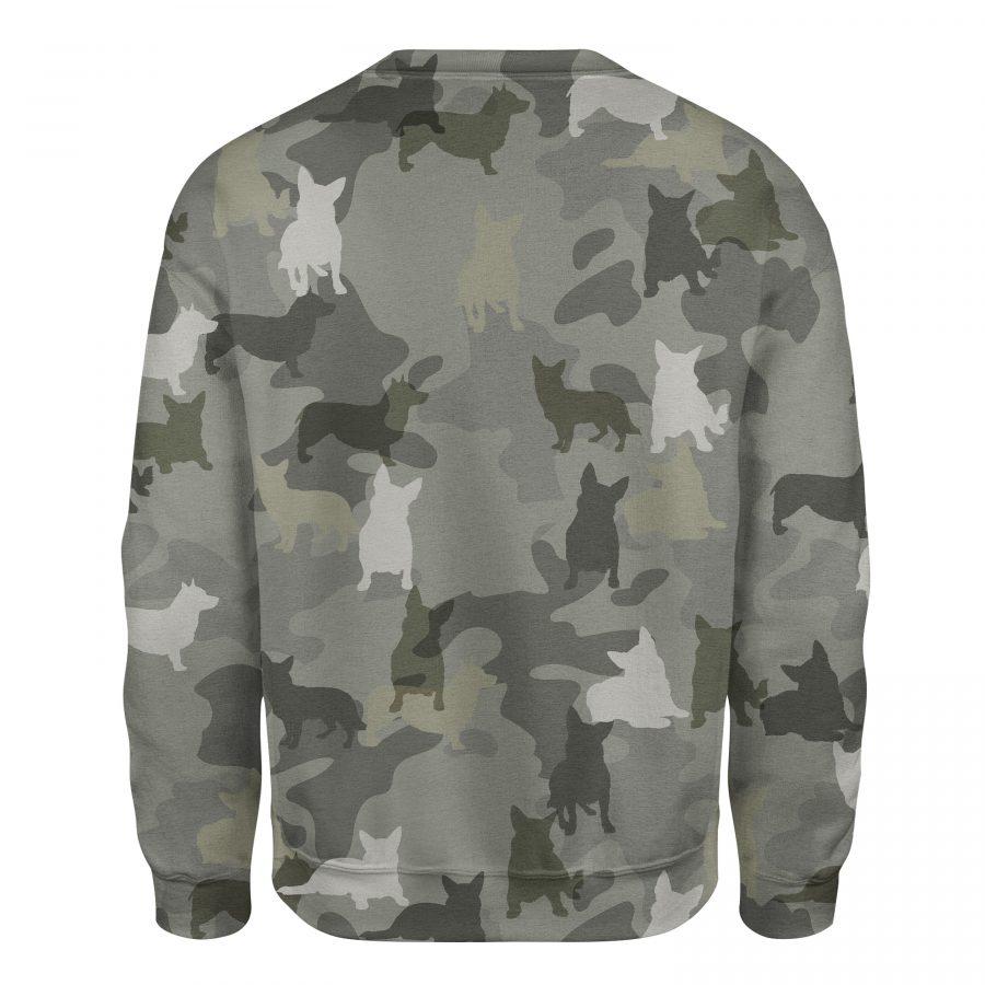 Swedish Vallhund - Camo - Premium Sweatshirt
