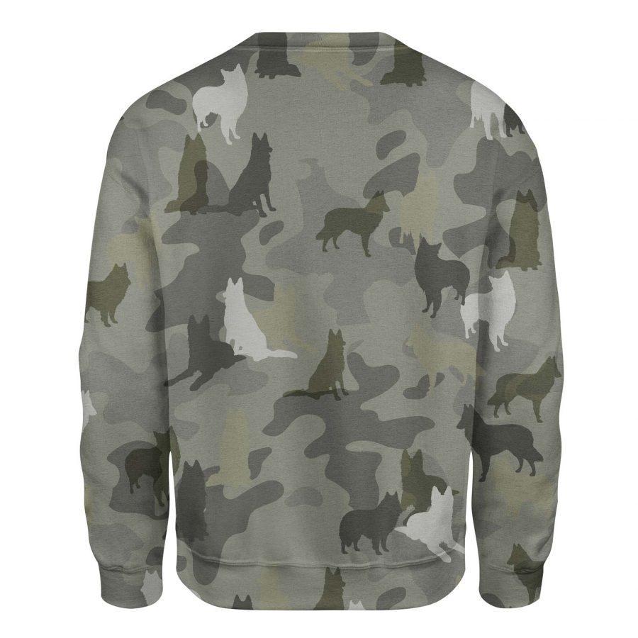 Tervuren Dog - Camo - Premium Sweatshirt