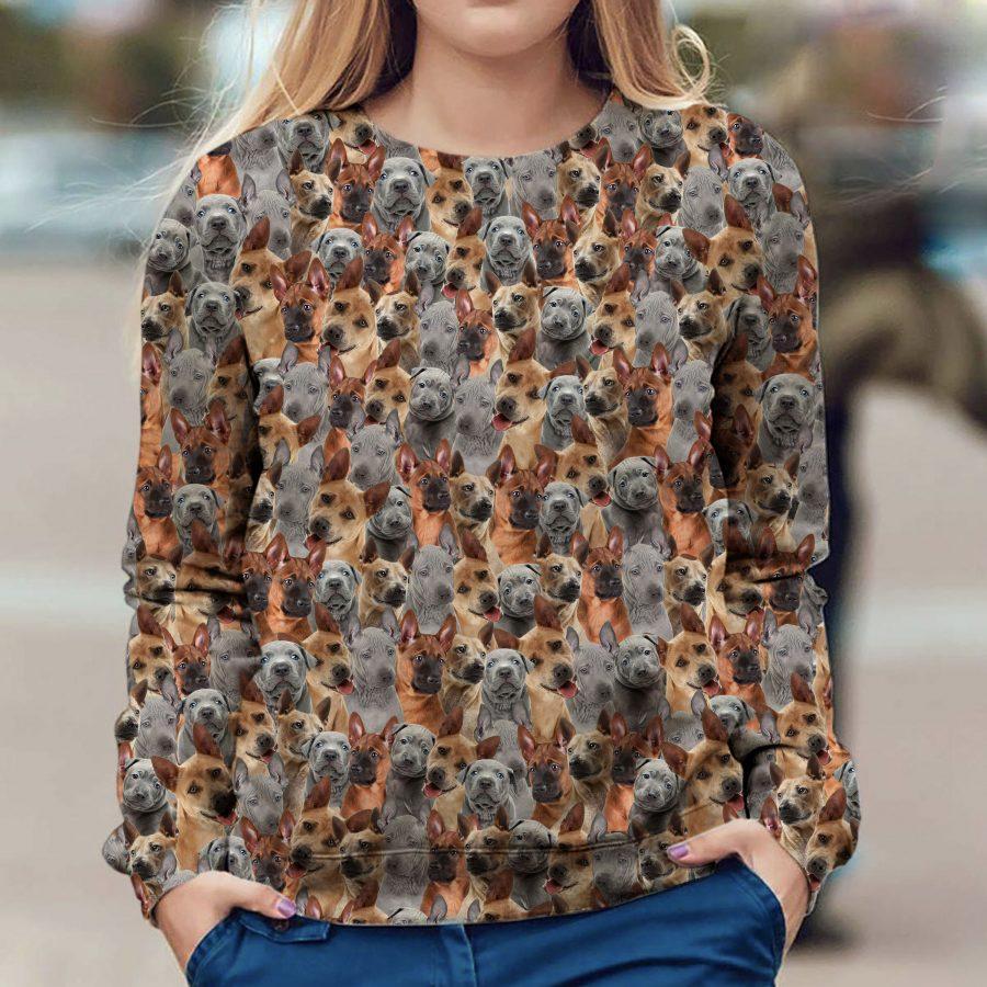 Thai Ridgeback - Full Face - Premium Sweatshirt