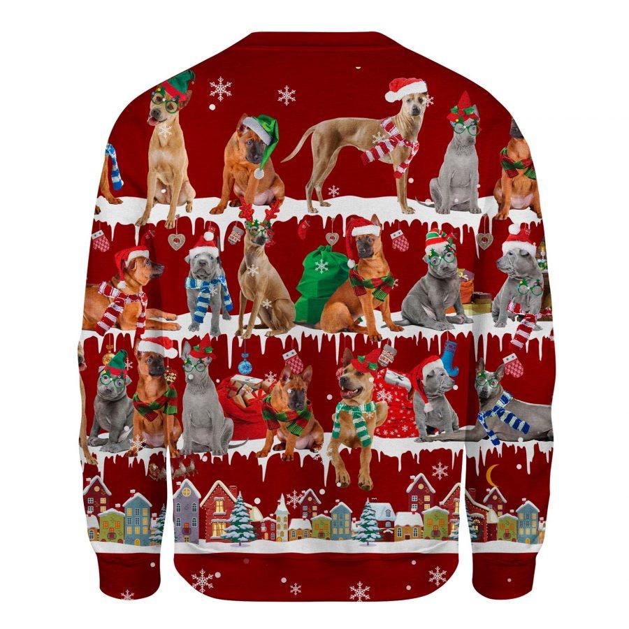 Thai Ridgeback - Snow Christmas - Premium Sweatshirt