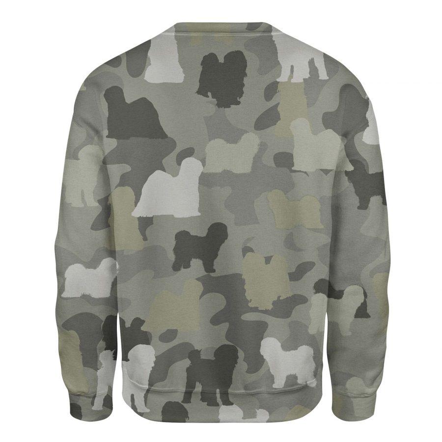Tibetan Terrier - Camo - Premium Sweatshirt