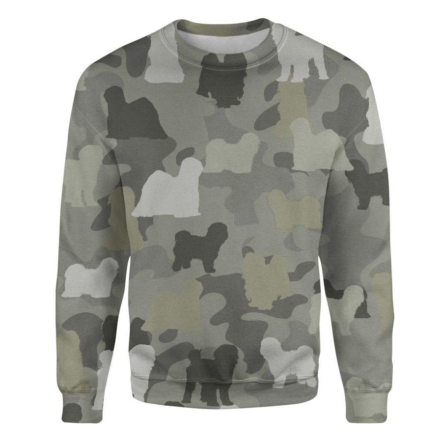 Tibetan Terrier - Camo - Premium Sweatshirt