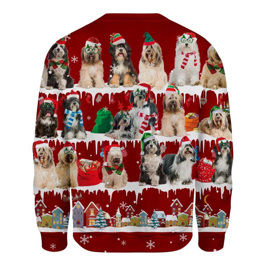 Tibetan Terrier - Snow Christmas - Premium Sweatshirt