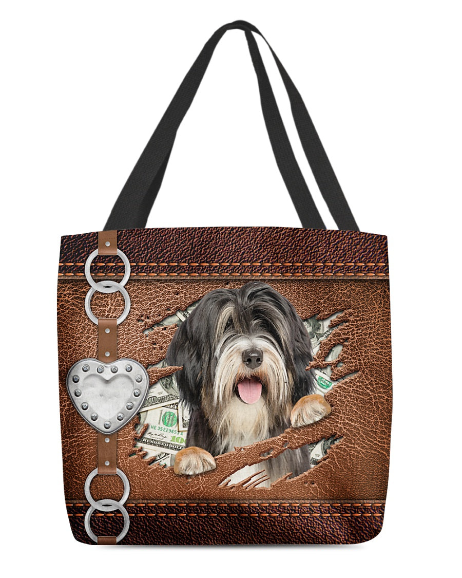 Tibetan Terrier-Let Me Go Out -Cloth Tote Bag