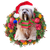 Tibetan Terrier Christmas Ornament