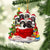 Tibetan Terrier-Christmas Bag&Dogs-Two Sided Ornament