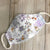 Urban, Vintage Flower And Bulldog EZ07 3007 Face Mask