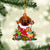 Vizsla-Christmas Bag Gift-Two Sided Ornament