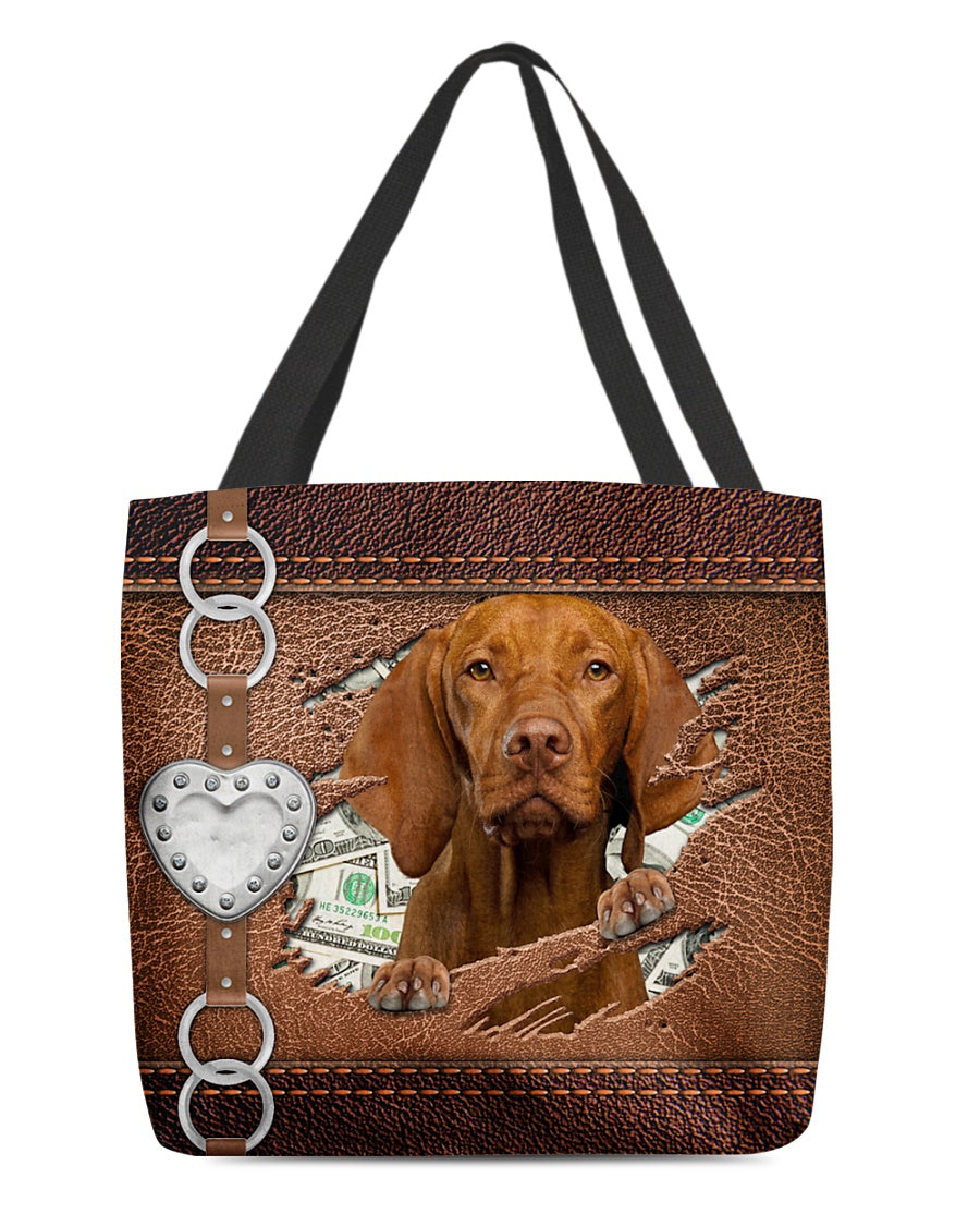 Vizsla-Let Me Go Out -Cloth Tote Bag