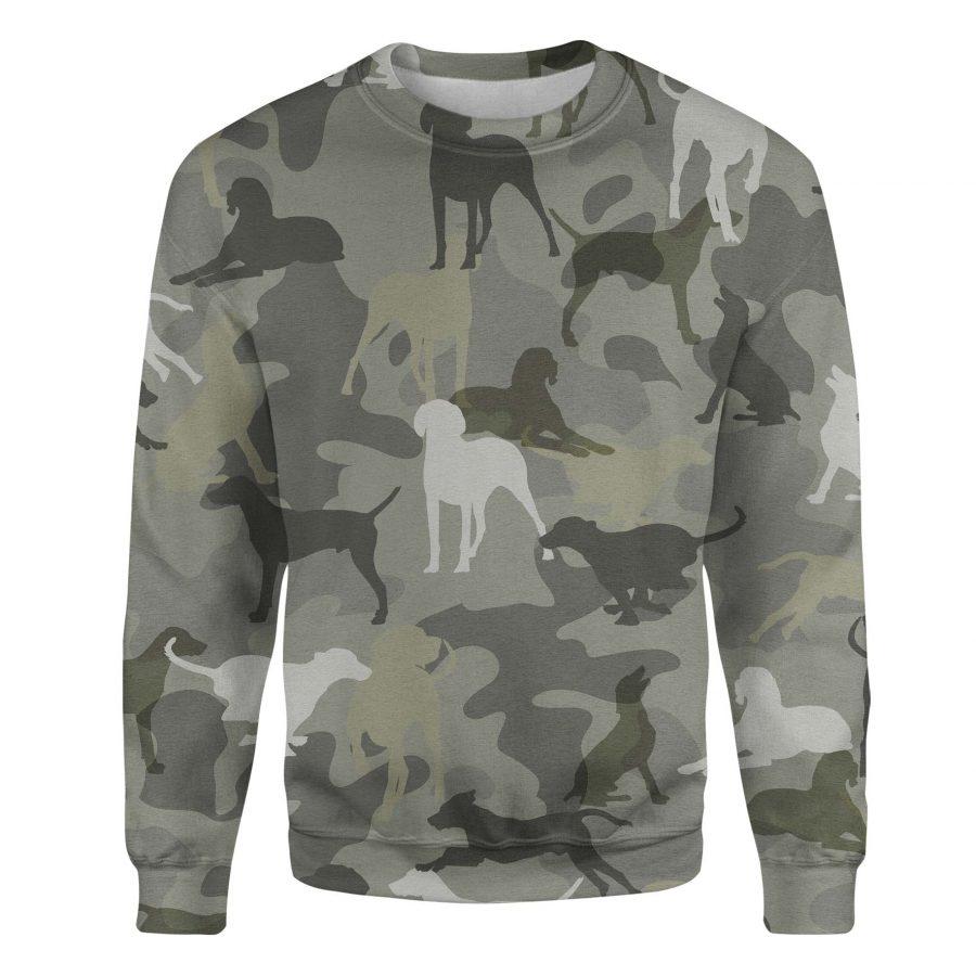 Weimaraner - Camo - Premium Sweatshirt