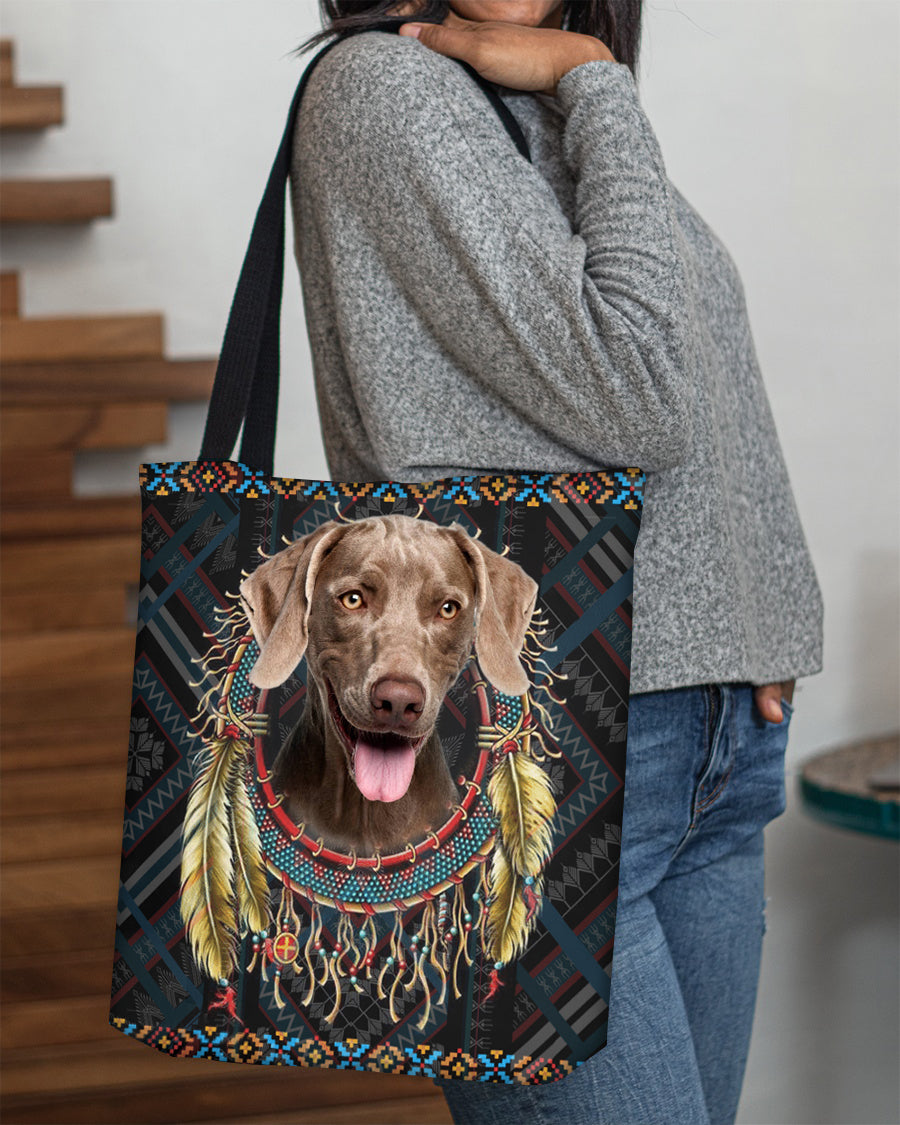 Weimaraner  In Dreamcatcher Cloth Tote Bag