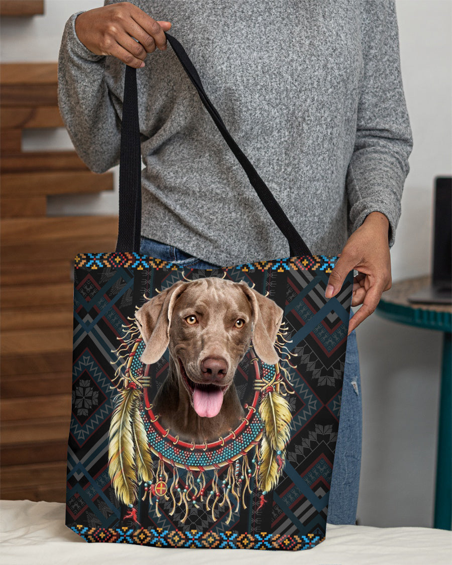 Weimaraner  In Dreamcatcher Cloth Tote Bag
