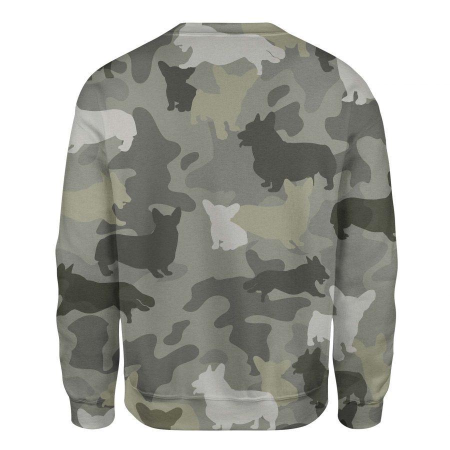 Welsh Corgi - Camo - Premium Sweatshirt