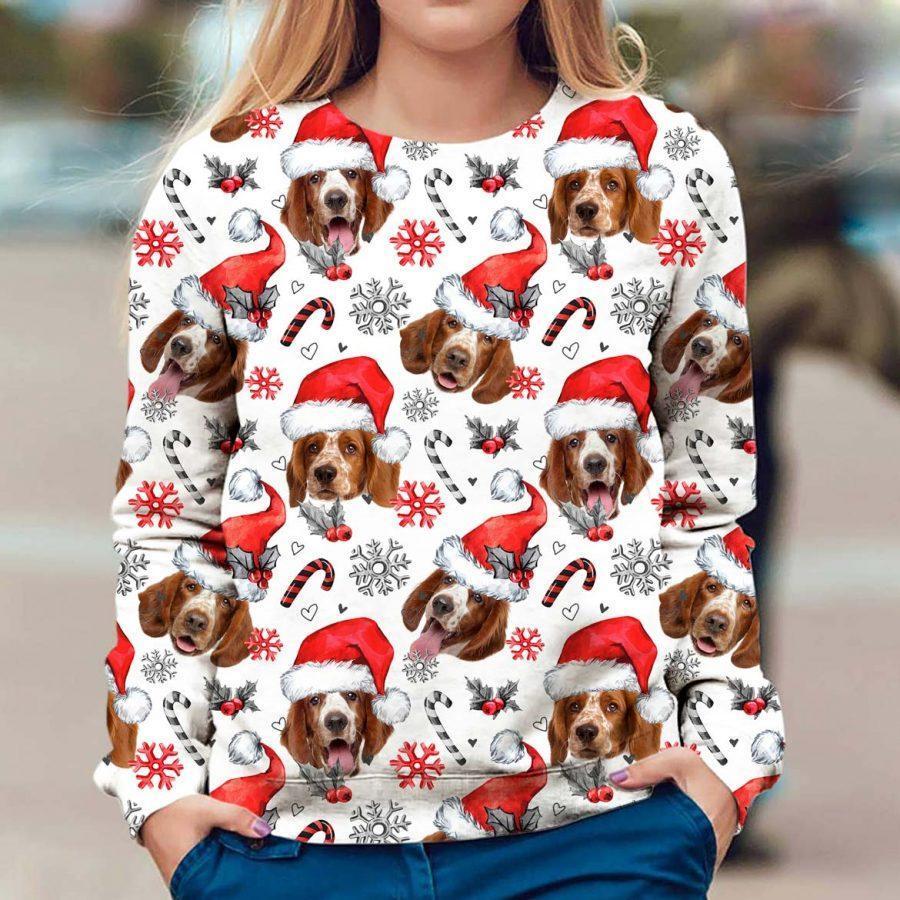 Welsh Springer Spaniel - Xmas Decor - Premium Sweatshirt