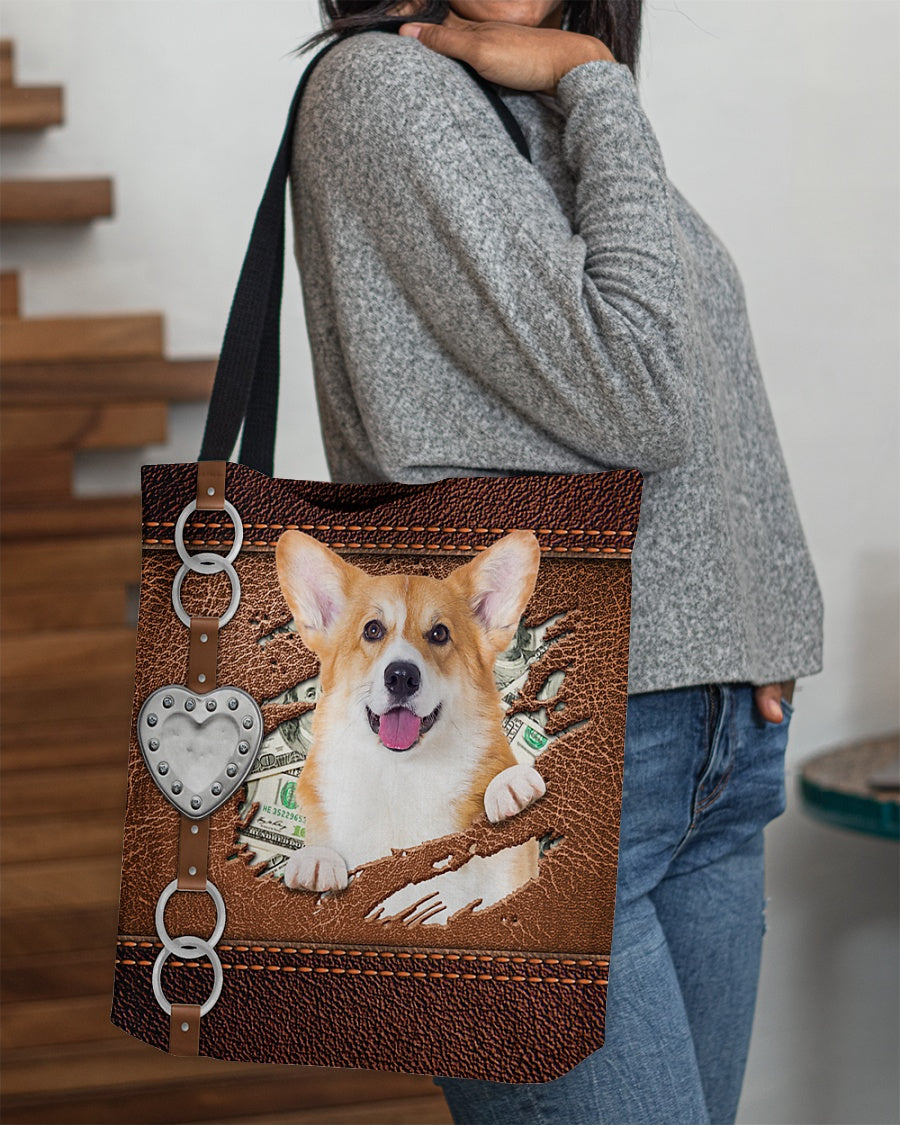 Welsh Corgi-Let Me Go Out -Cloth Tote Bag