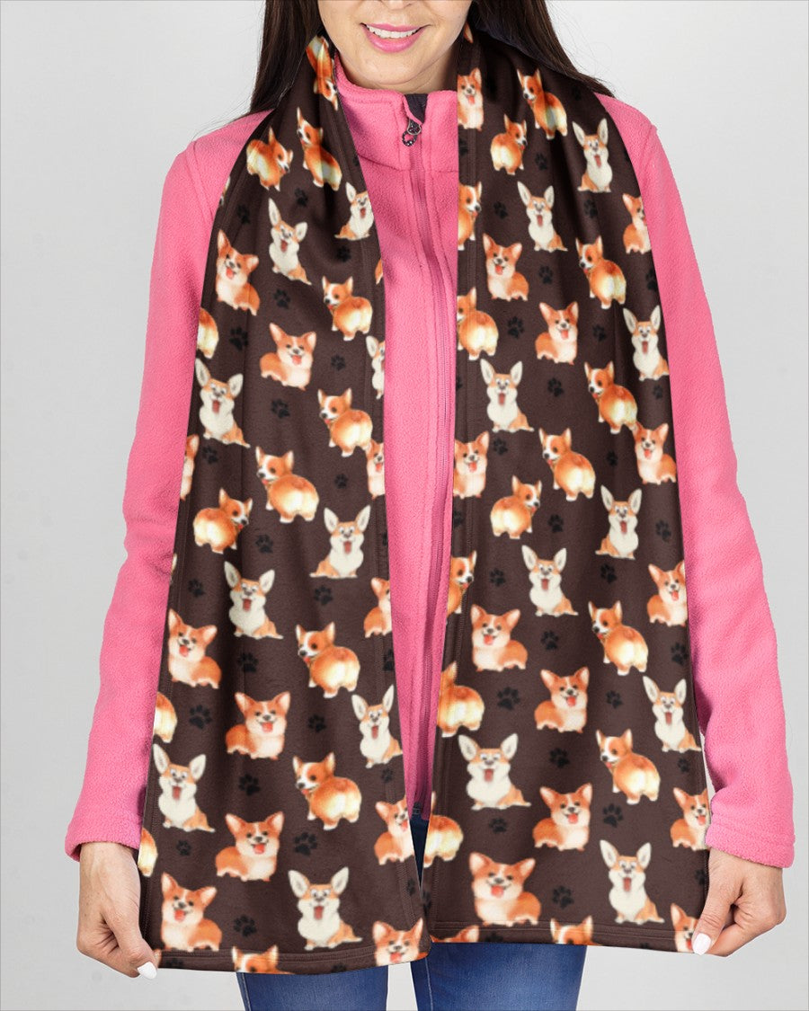 Welsh Corgi-Paw Dog Scarf