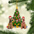 Welsh Terrier-Xmas Tree&Dog-Two Sided Ornament