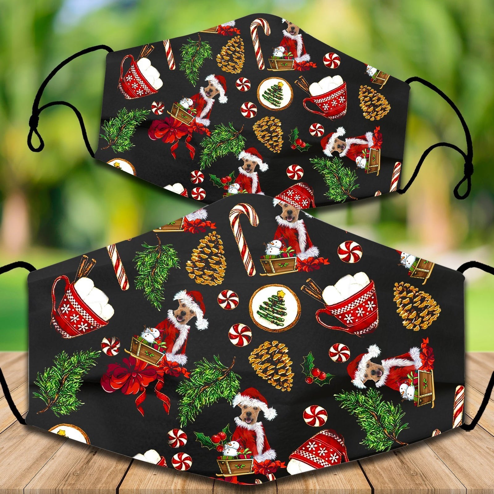 Welsh Terrier Christmas Veil