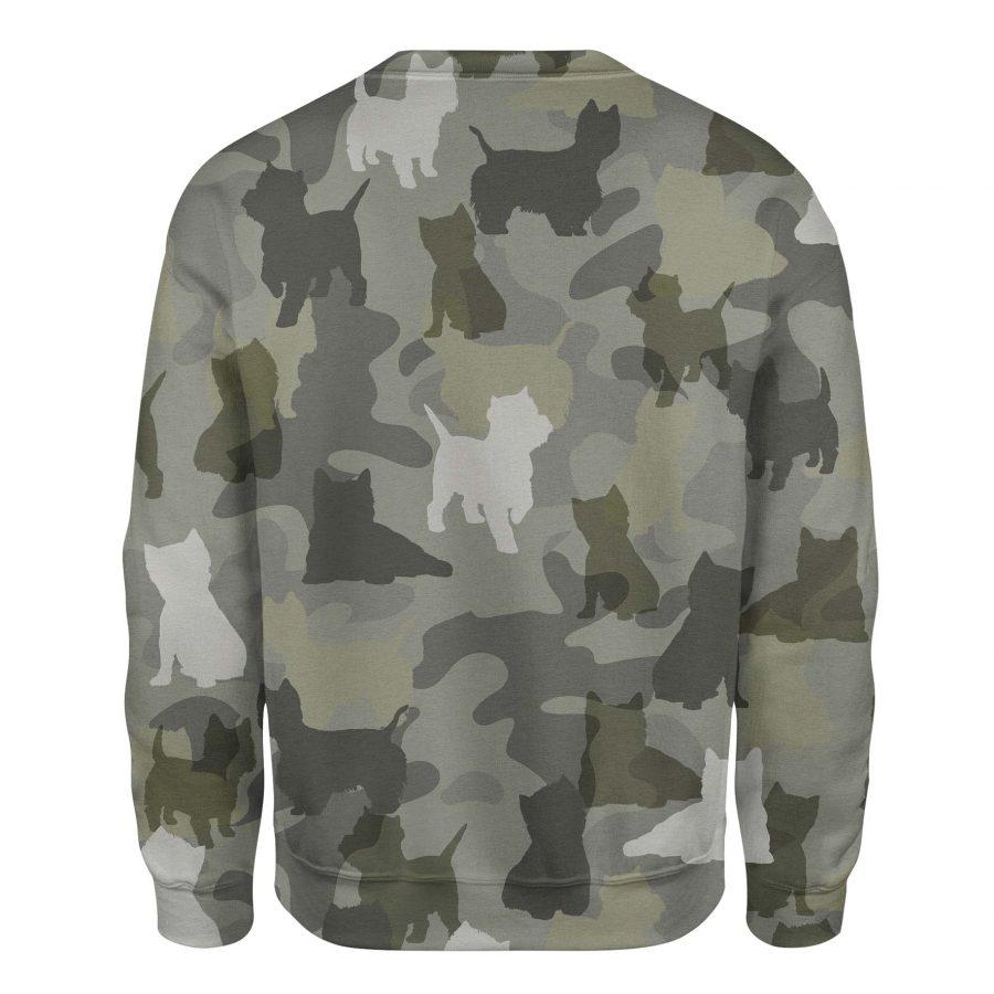 West Highland White Terrier - Camo - Premium Sweatshirt