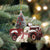 West Highland White Terrier-Christmas Truck Two Sided Ornament