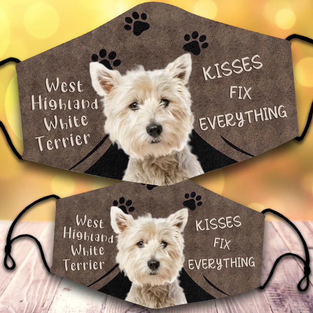 West Highland White Terrier-Kisses Fix Everything-Veil
