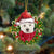 West Highland White Terrier-Xmas Bandana Hanging Ornament