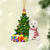 West Highland White Terrier-Christmas Star Hanging Ornament