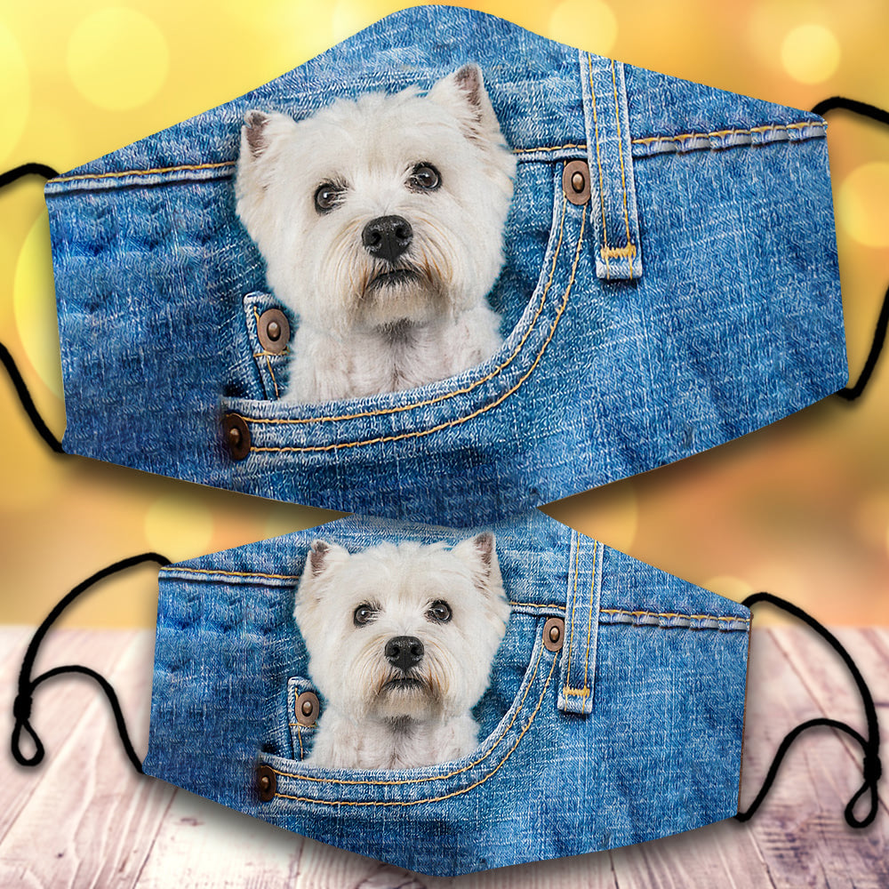 Westie-In Pocket-Veil