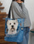 Westie-in pocket-Cloth Tote Bag