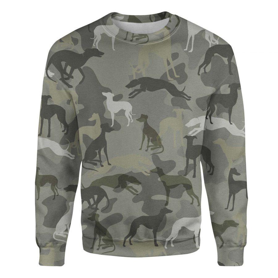 Whippet - Camo - Premium Sweatshirt
