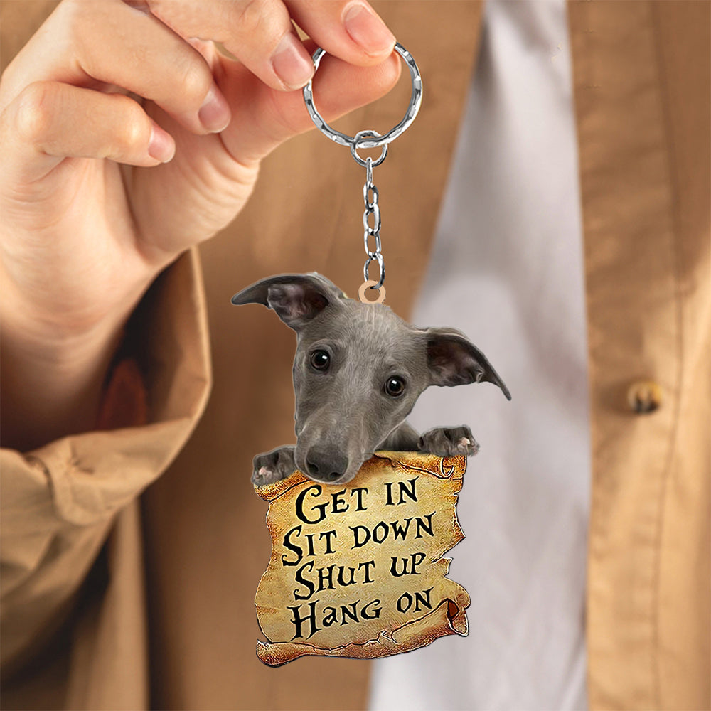 Whippet get in Keychain