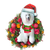 White Poodle Christmas Ornament