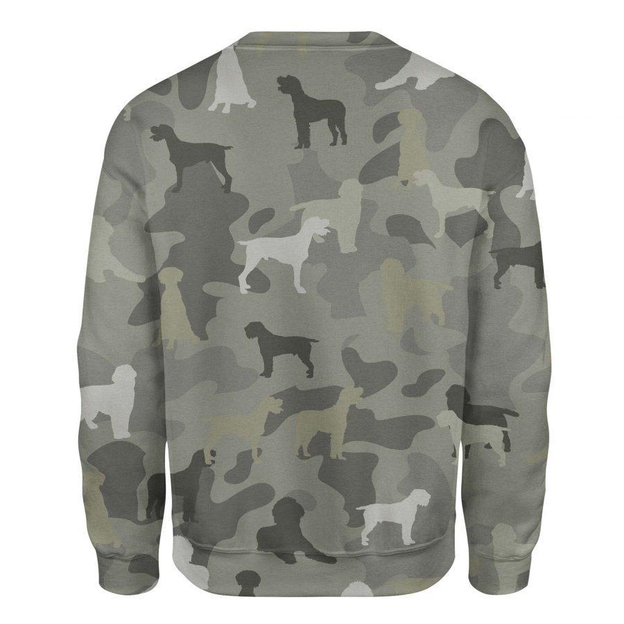 Wirehaired Pointing Griffon - Camo - Premium Sweatshirt