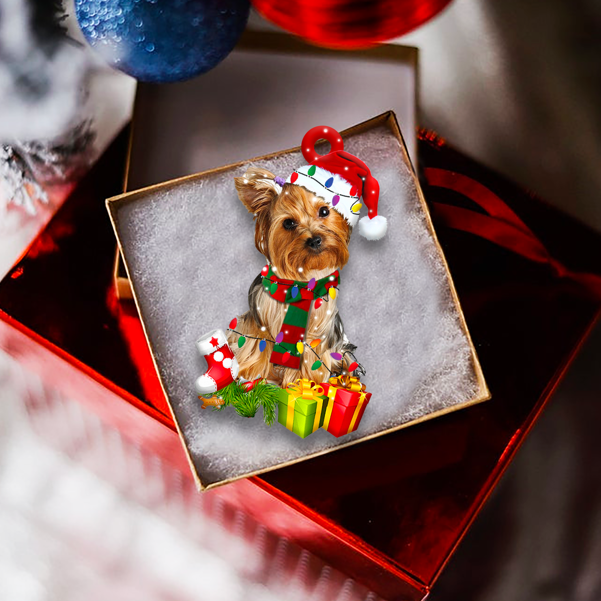 Yorkshire Christmas Shape Ornament