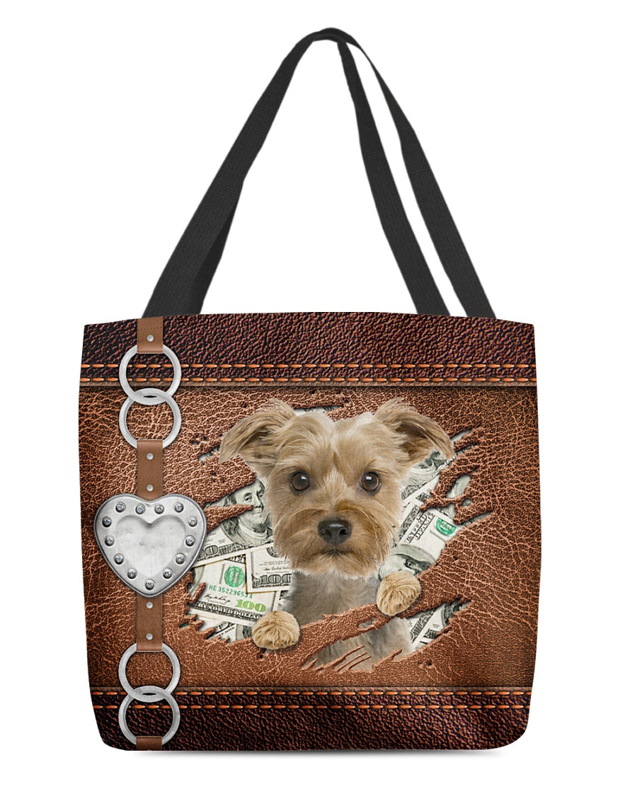 Yorkshire Terrier-Let Me Go Out -Cloth Tote Bag