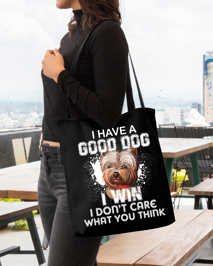 Yorkshire Terrier Art-I Win Cloth Tote Bag