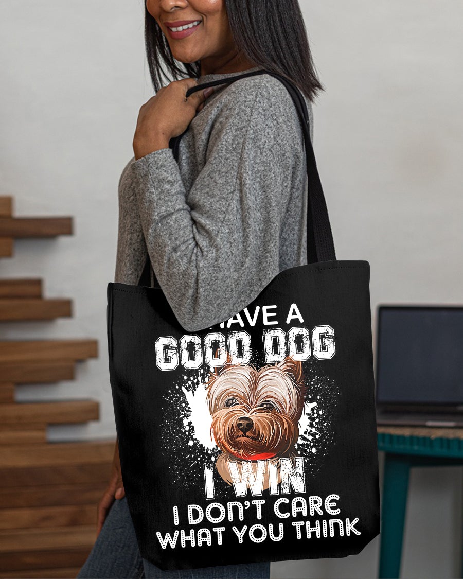 Yorkshire Terrier Art-I Win Cloth Tote Bag