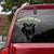 FUNNY BLACK CATS WATCH THE GAS STICKER LOVER