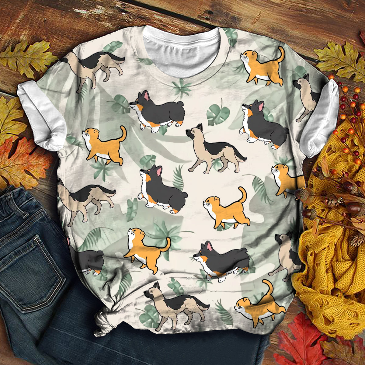 Dog &amp; Cat Hawaii T-shirt - Personalized Hawaii T-shirt