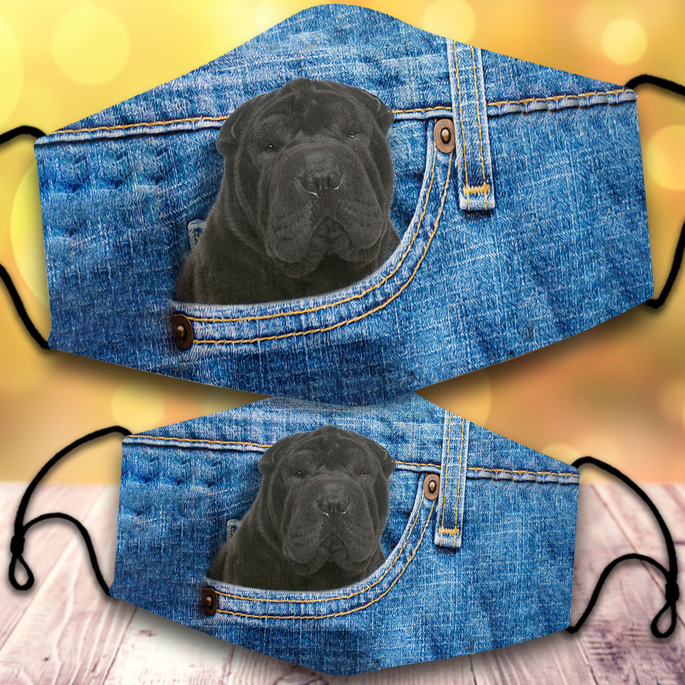 Black Shar Pei-In Pocket-Veil