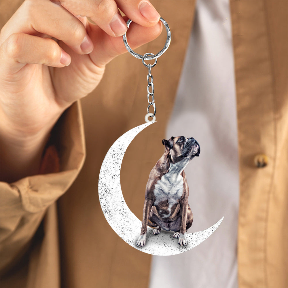 Box2-Sit On The Moon Keychain