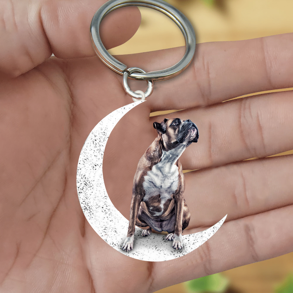 Box2-Sit On The Moon Keychain